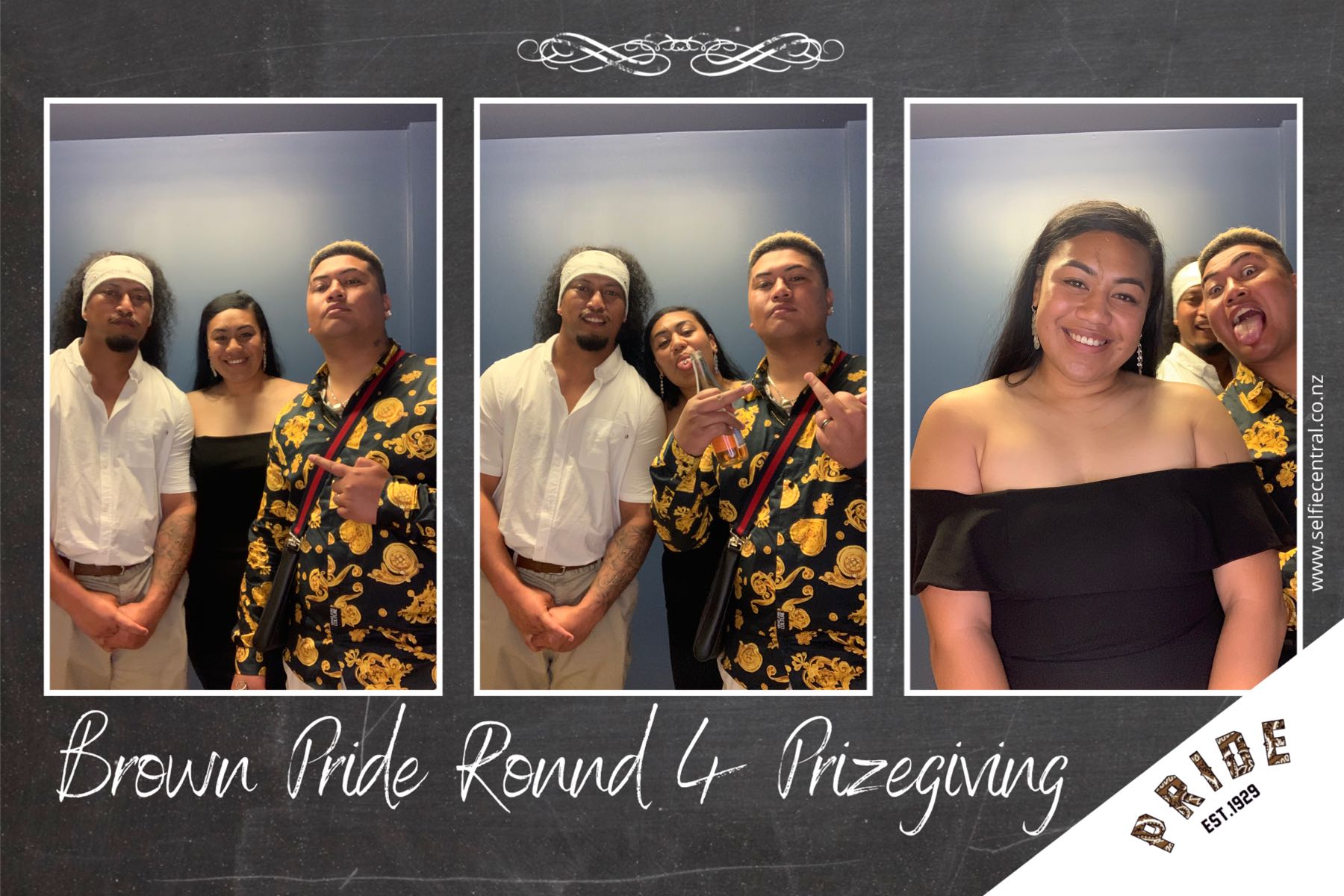 Brown Pride Round 4 Prize Giving | View more photos from the event at gallery.photobooth.co.nz/u/SelfieCentral/Brown-Pride-Round-4-Prize-Giving